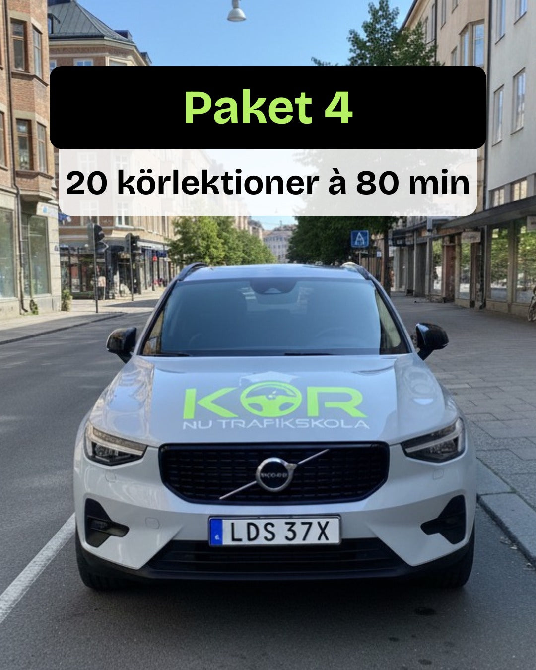 20 körlektioner 80 min